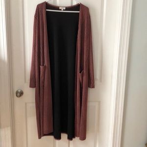 LuLaRoe Medium Sarah Cardigan/Duster